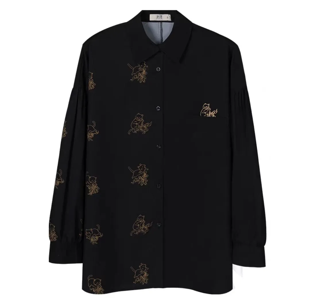 Black modern hanfu set| Ma mian qun|Ming dynasty