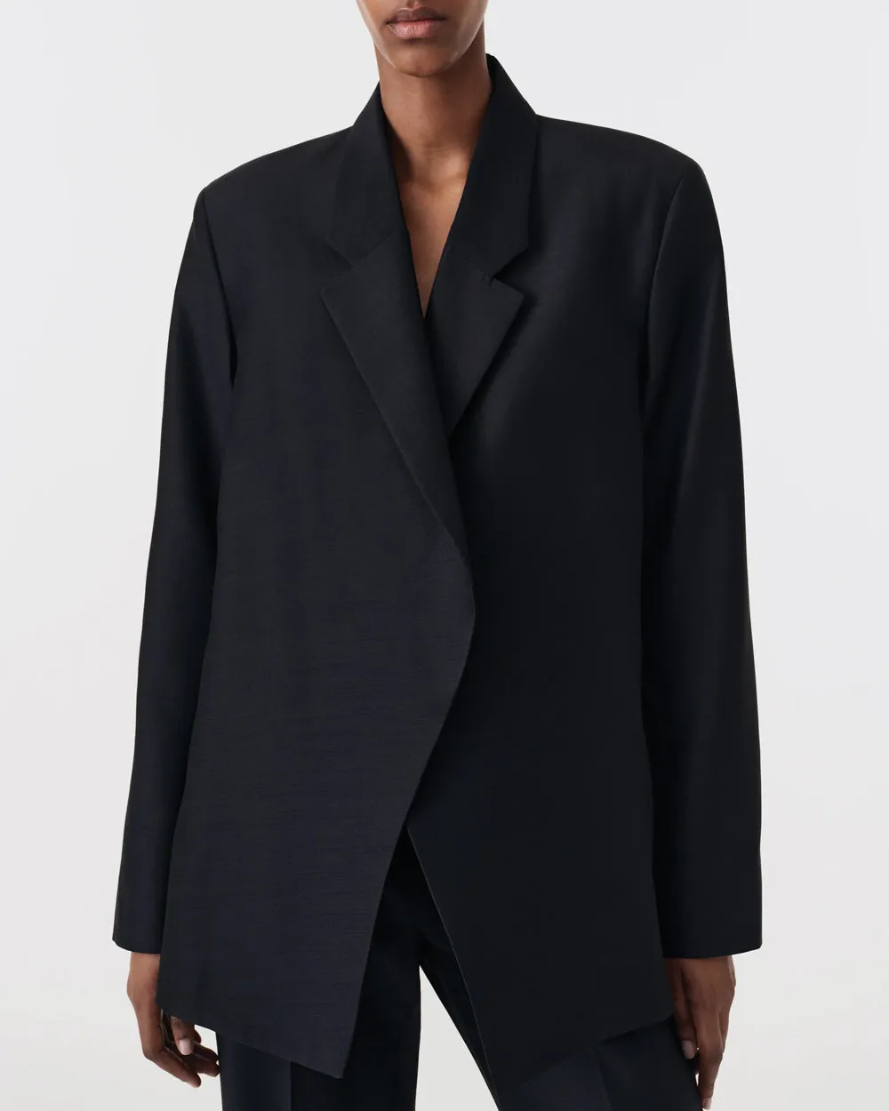Black Polus Suit Jacket