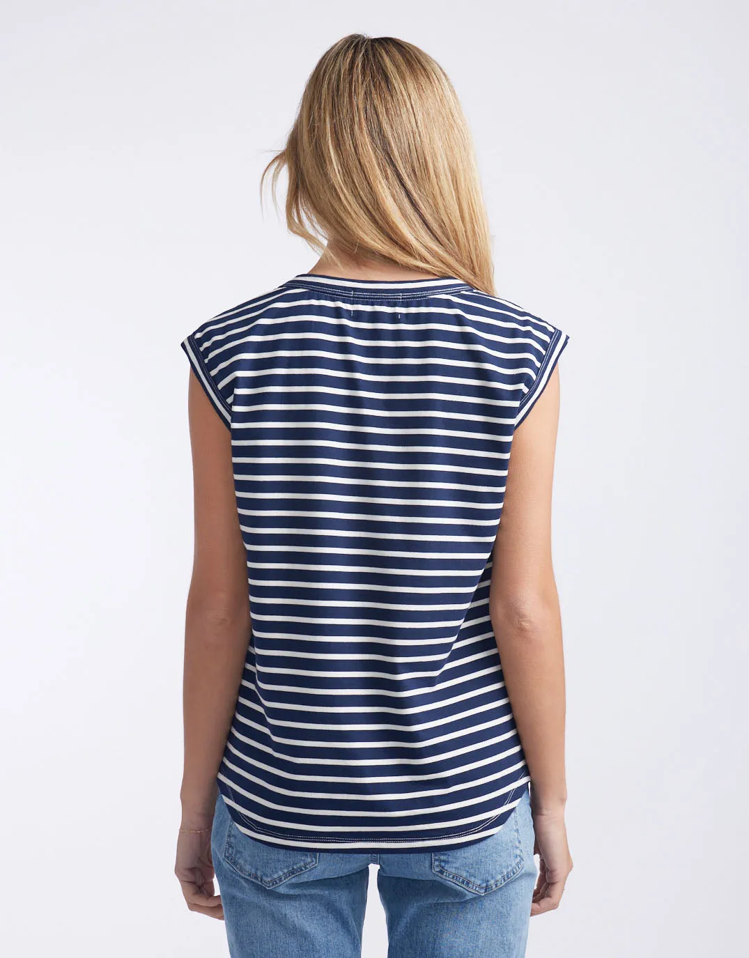 Cali Tank Top - Paris Stripe
