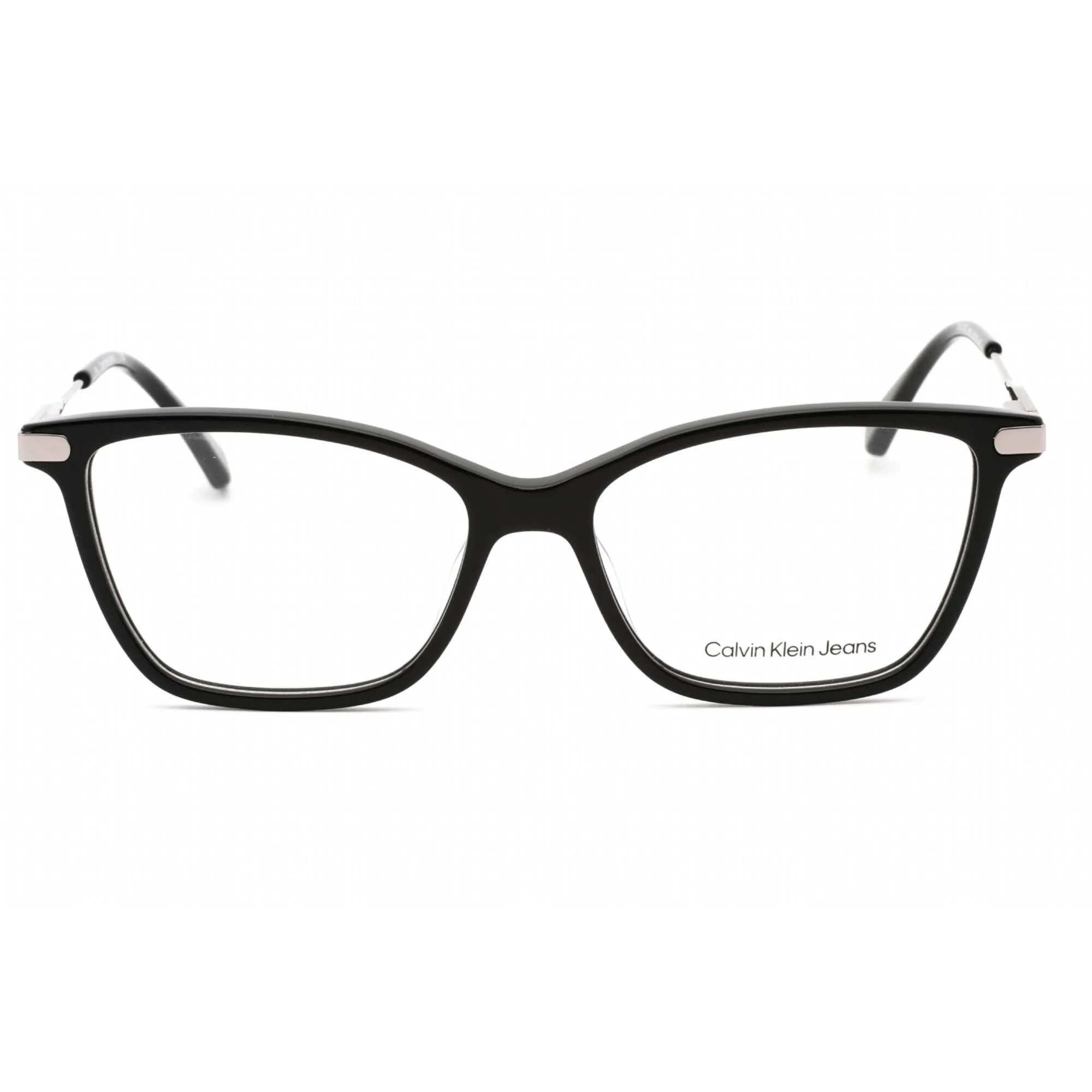 Calvin Klein Jeans Women's Eyeglasses - Black Cat Eye Plastic Frame | CKJ21632 001