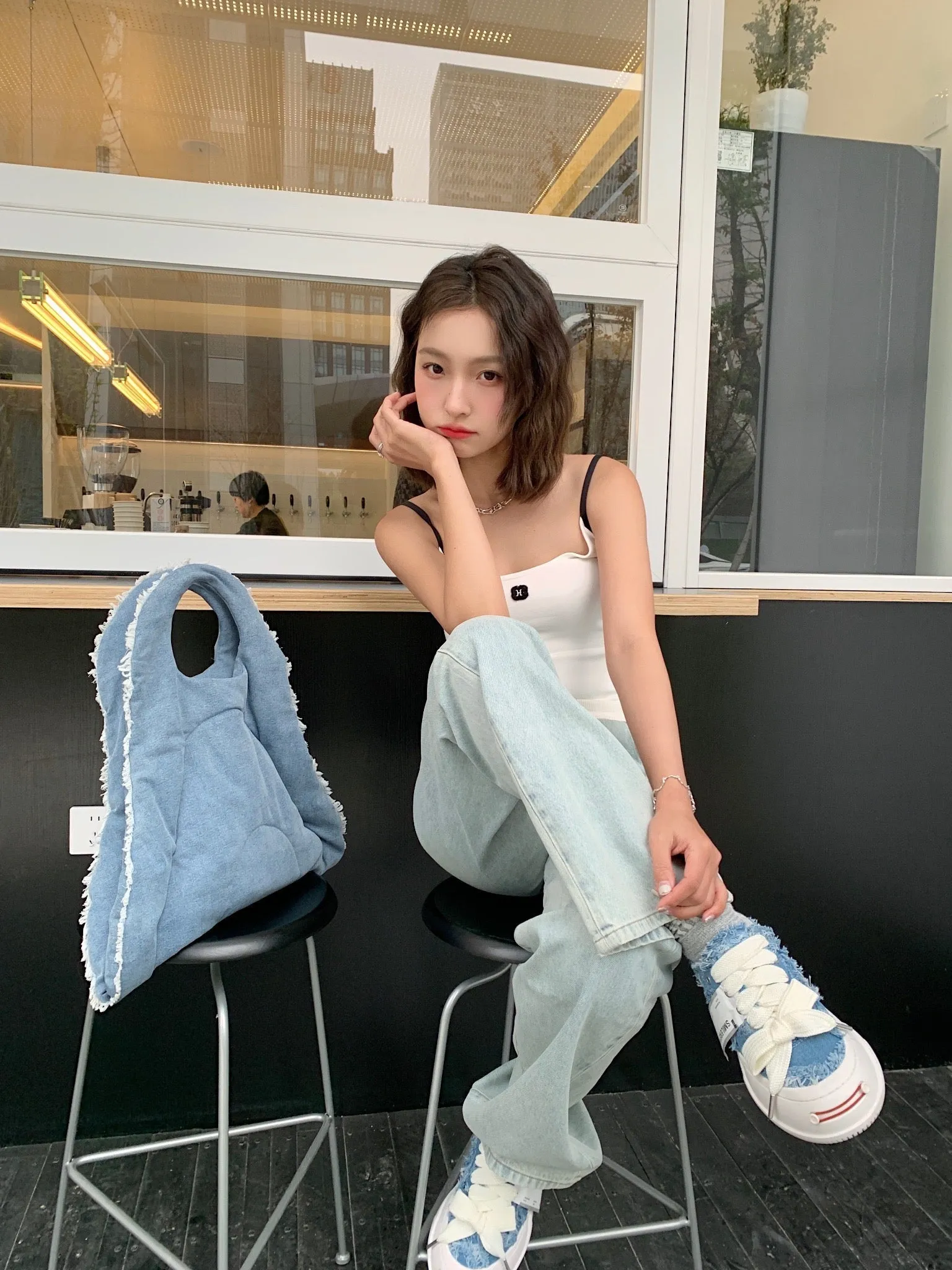 Camisoles in Navy