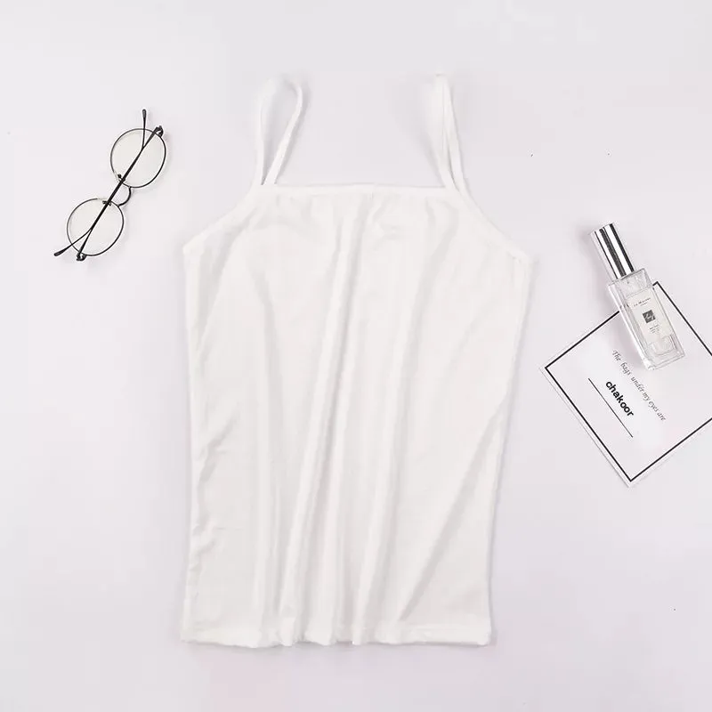 Chakoor pack of 3 cotton camisoles