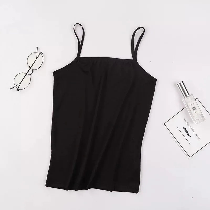 Chakoor pack of 3 cotton camisoles