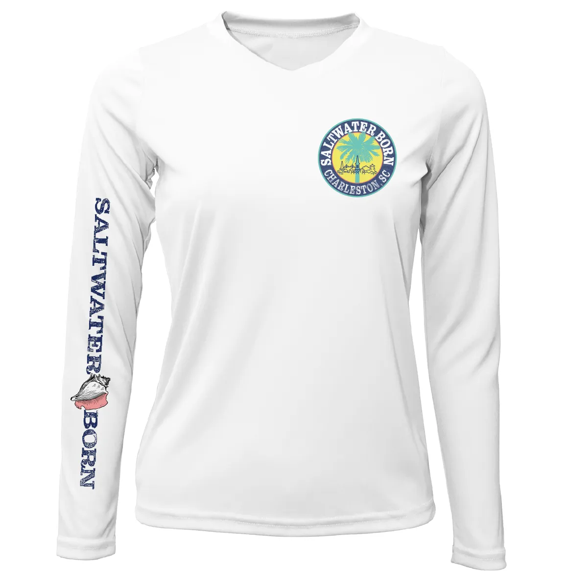 Charleston, SC Kraken Palmetto Logo Women's Long Sleeve UPF 50  Dry-Fit Shirt