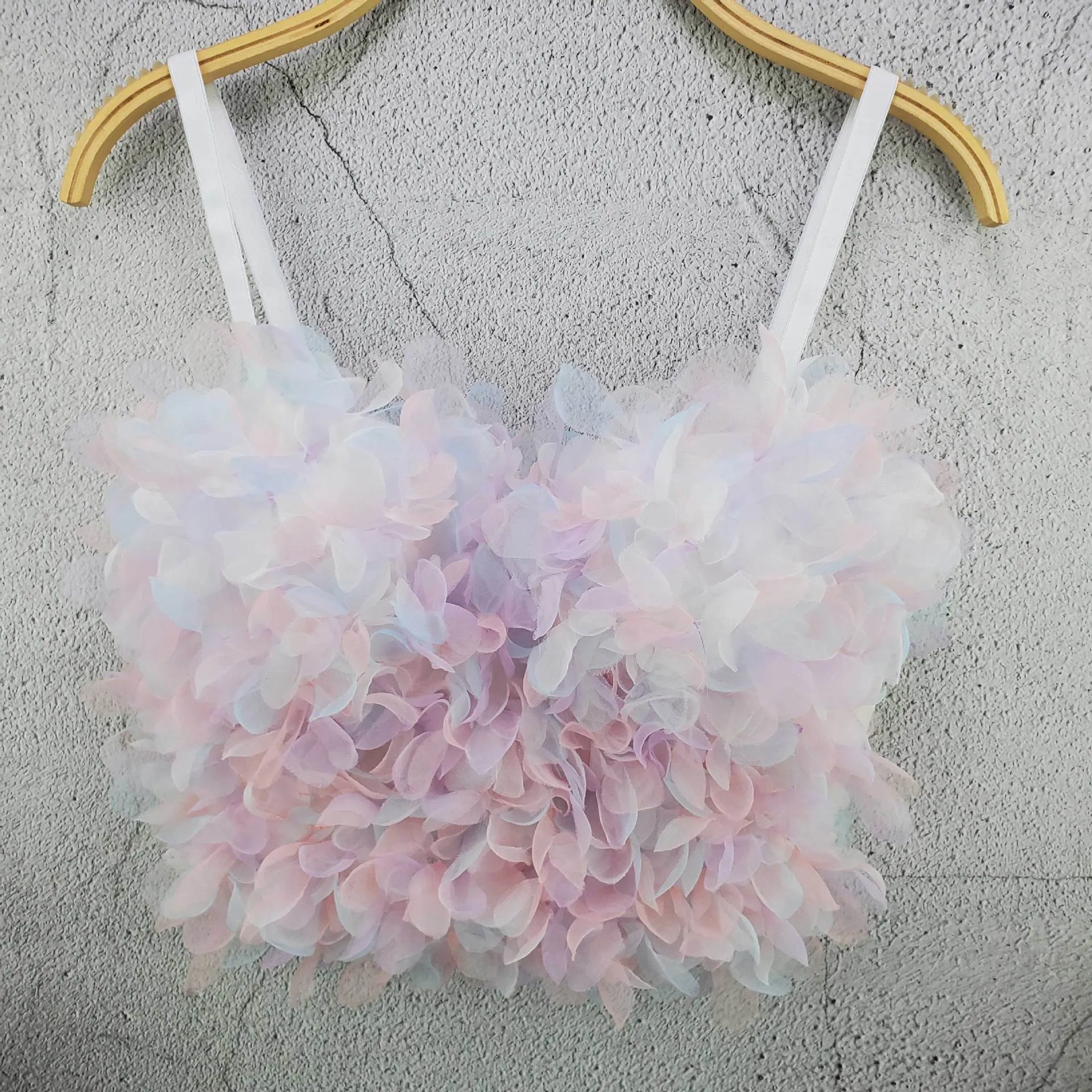 Charming Applique Floral Corselets