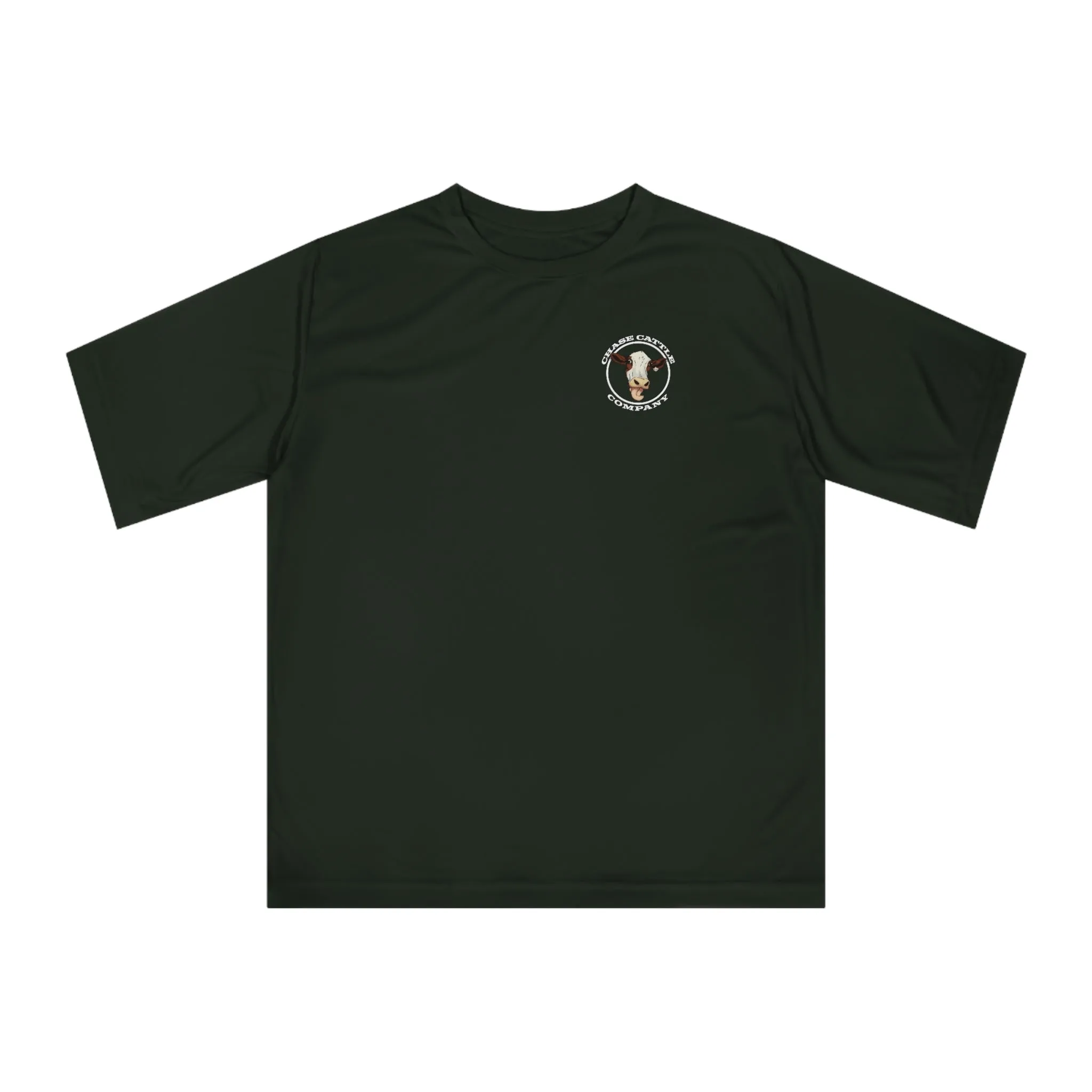 Chase Cattle Company Short Sleeve Unisex Zone Performance T-shirt