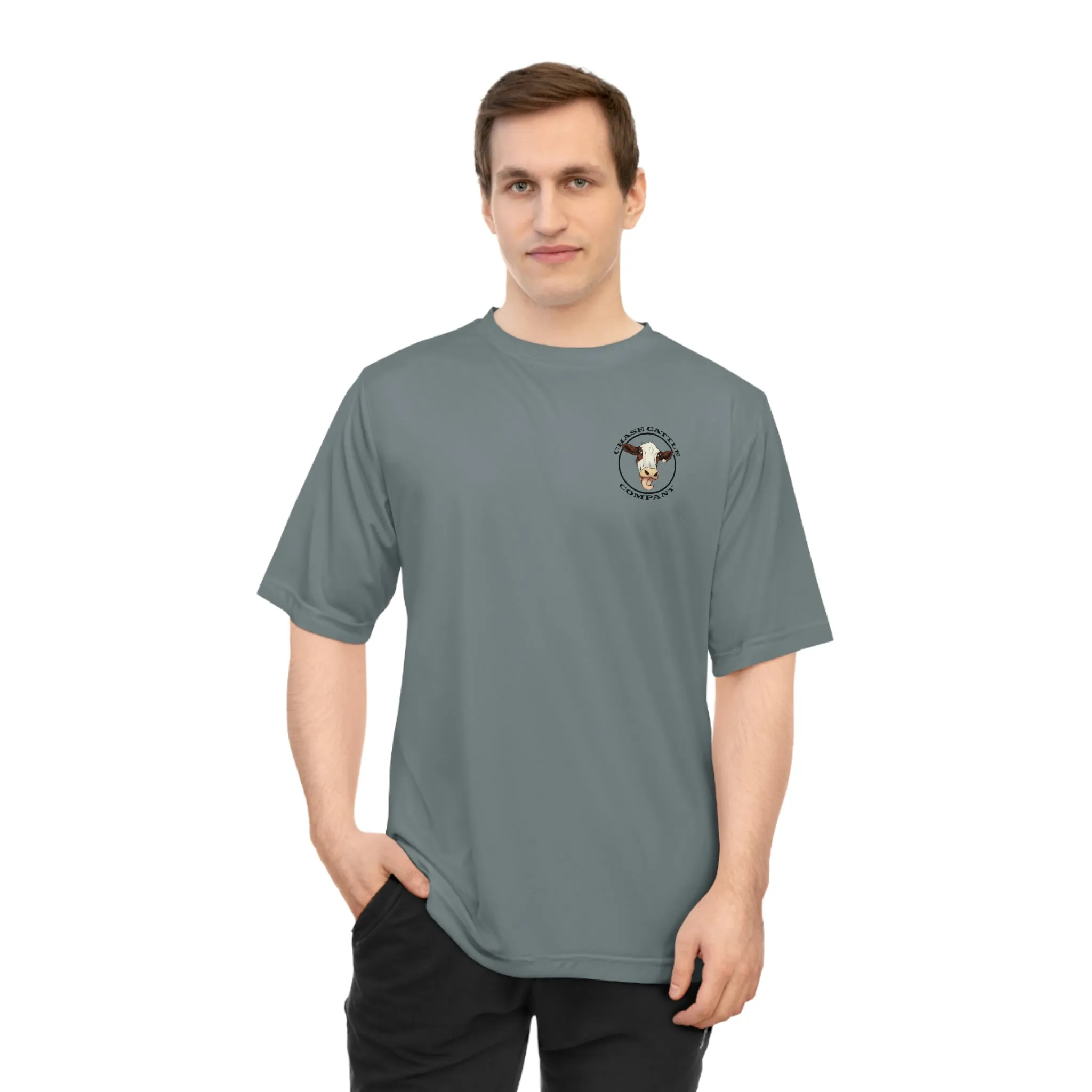 Chase Cattle Company Short Sleeve Unisex Zone Performance T-shirt