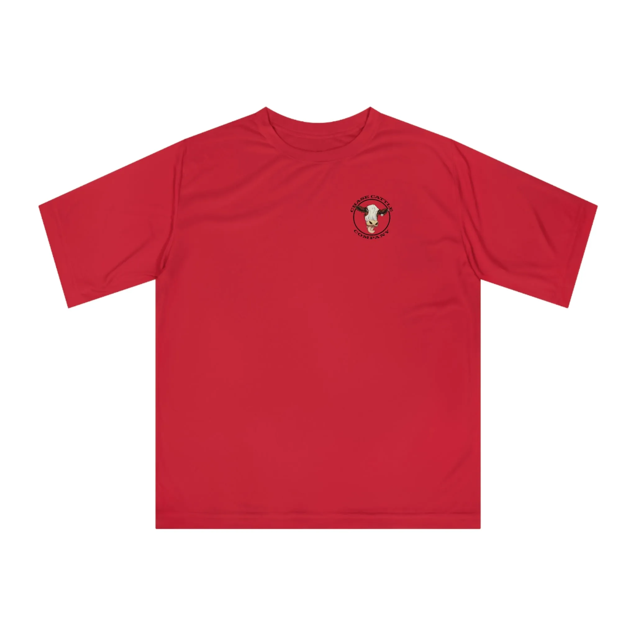 Chase Cattle Company Short Sleeve Unisex Zone Performance T-shirt