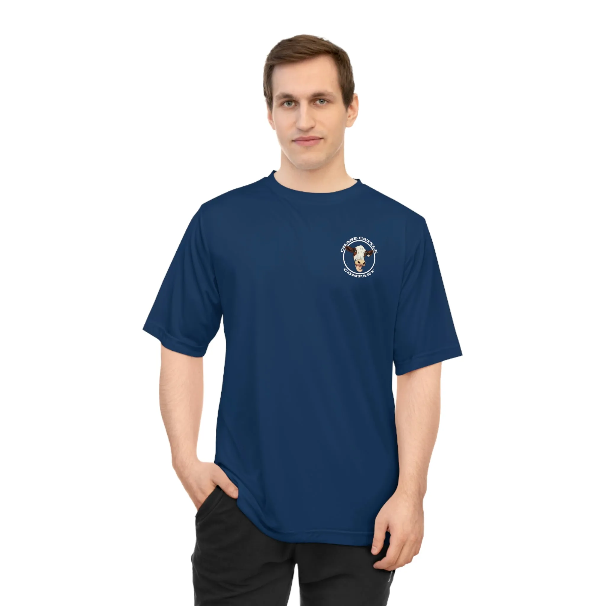 Chase Cattle Company Short Sleeve Unisex Zone Performance T-shirt