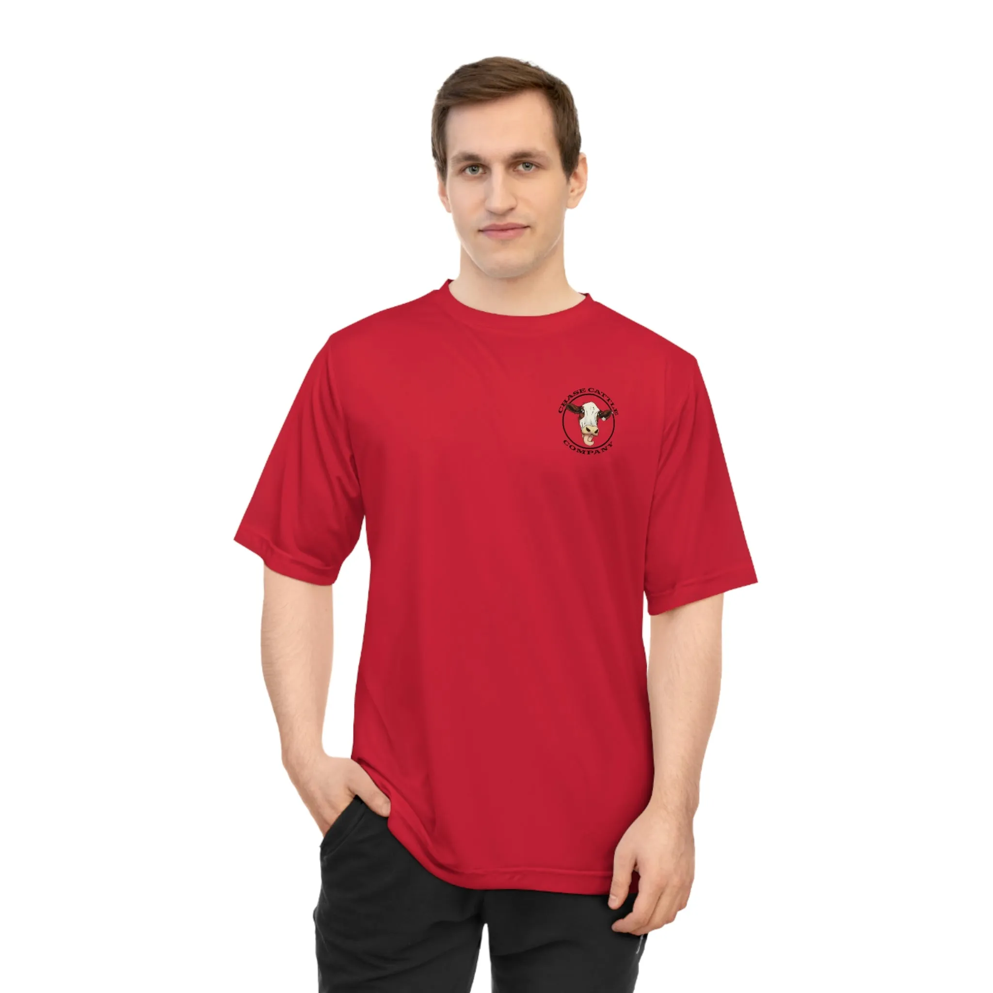 Chase Cattle Company Short Sleeve Unisex Zone Performance T-shirt