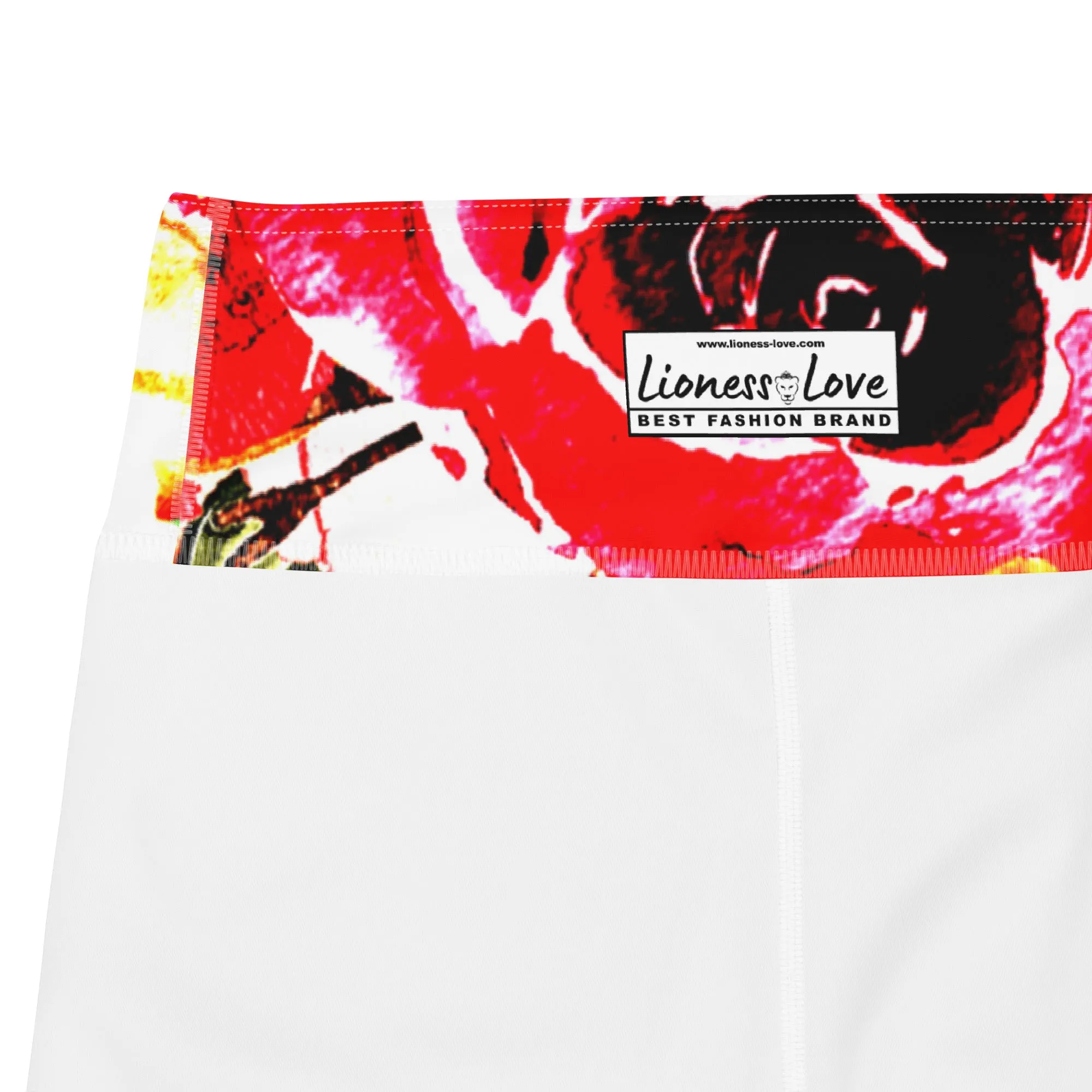 Chic Floral Yoga Leggings, lioness-love