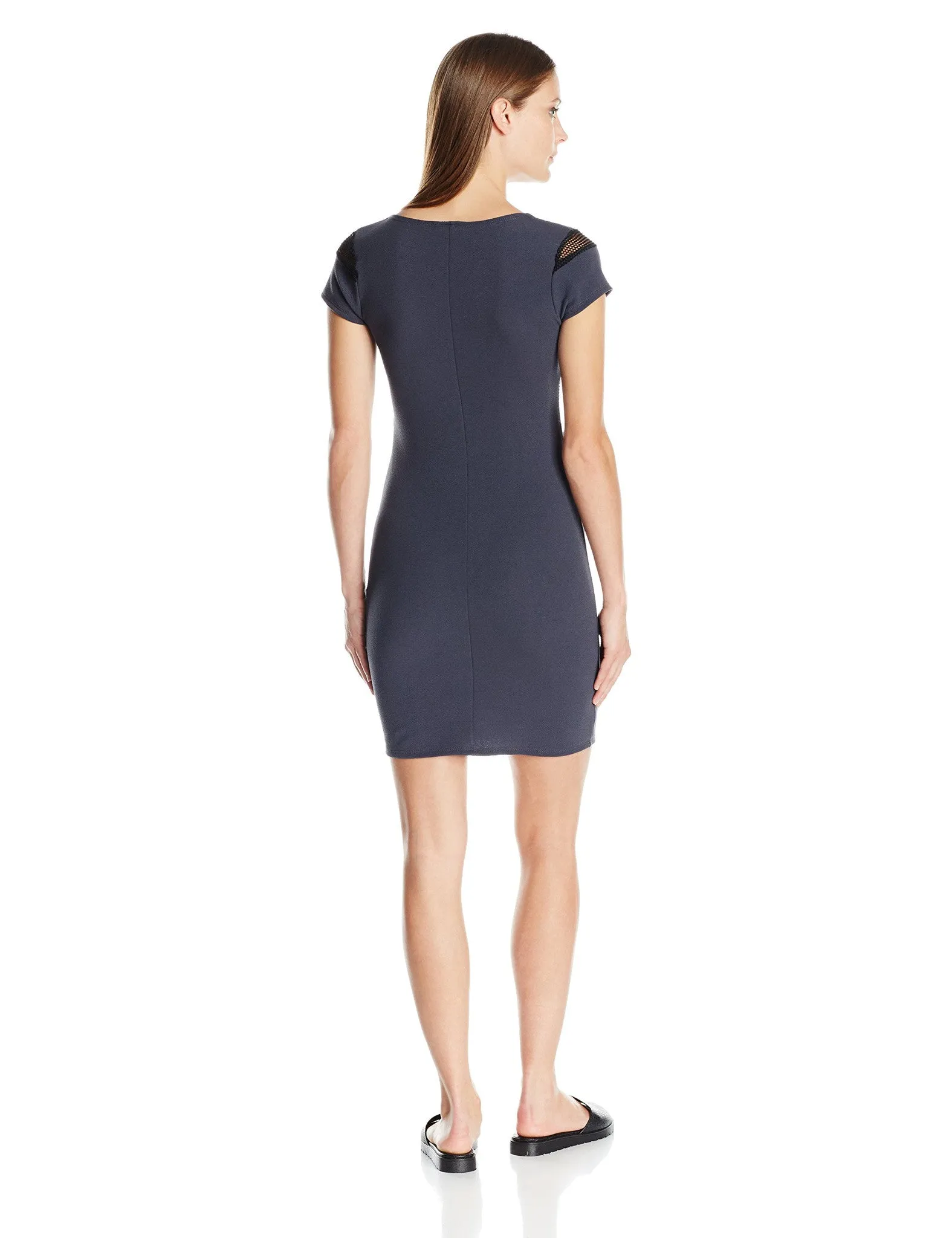 Clementine Women's Liverpool Social Dress with Mesh Panels
