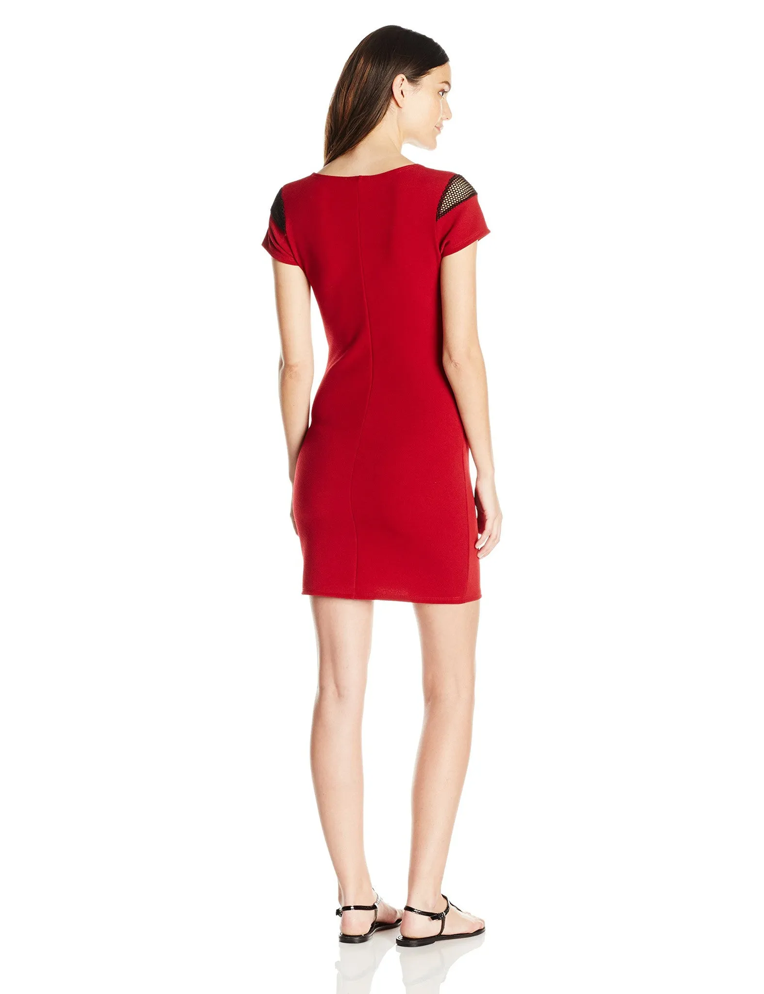 Clementine Women's Liverpool Social Dress with Mesh Panels
