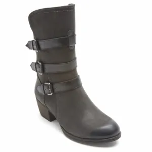 Cobb Hill ANISA 3 BUCKLE BOOT BLACK