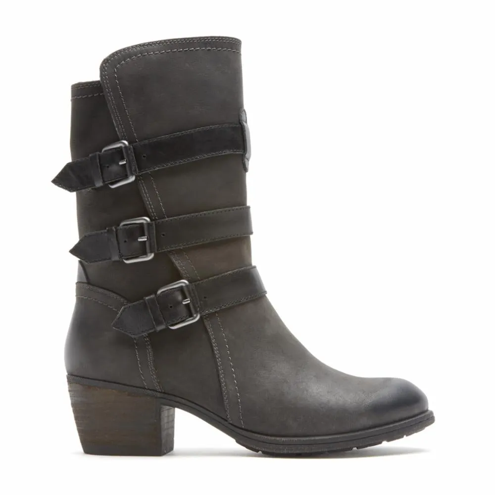 Cobb Hill ANISA 3 BUCKLE BOOT BLACK