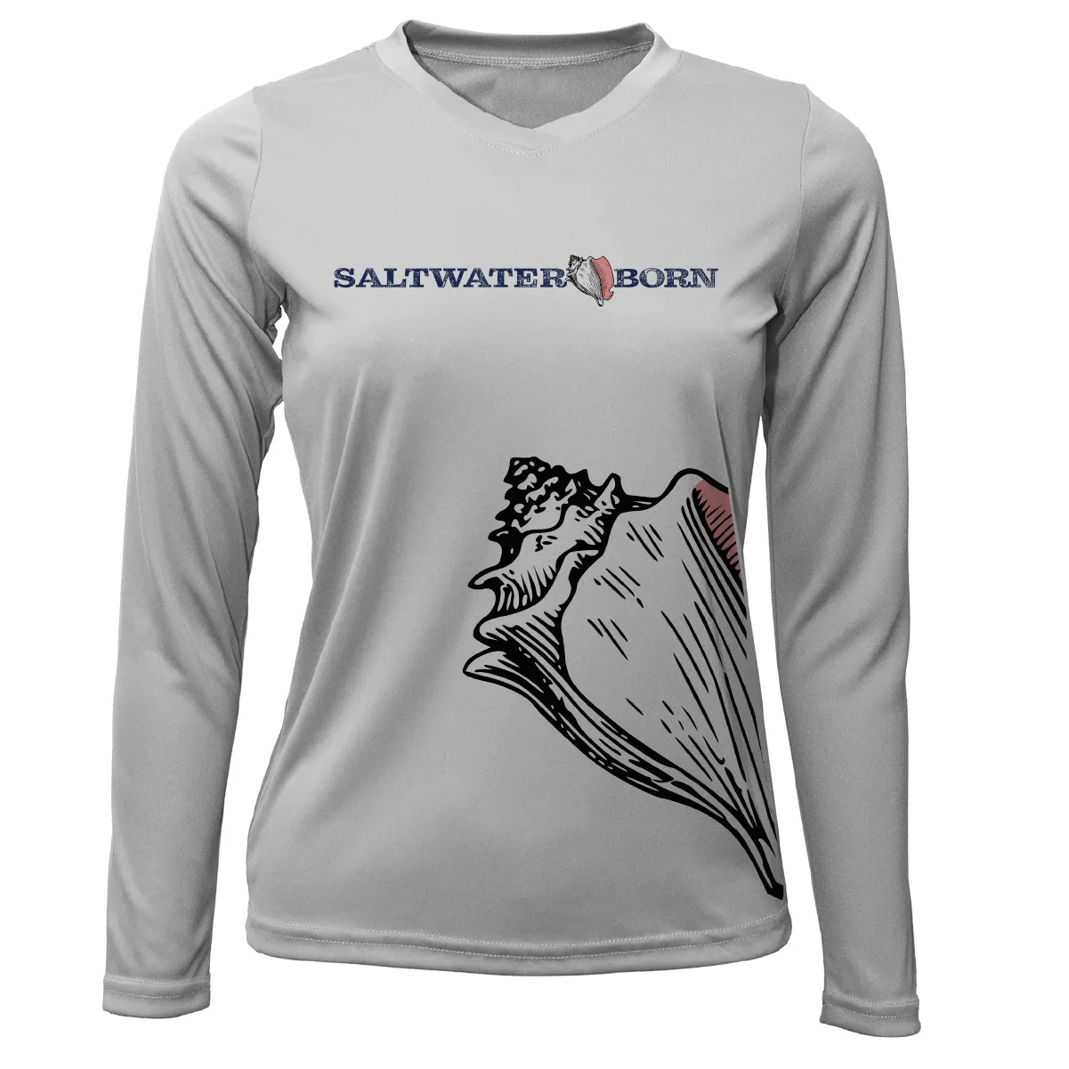 Conch Wrap Long Sleeve UPF 50  Dry-Fit Shirt
