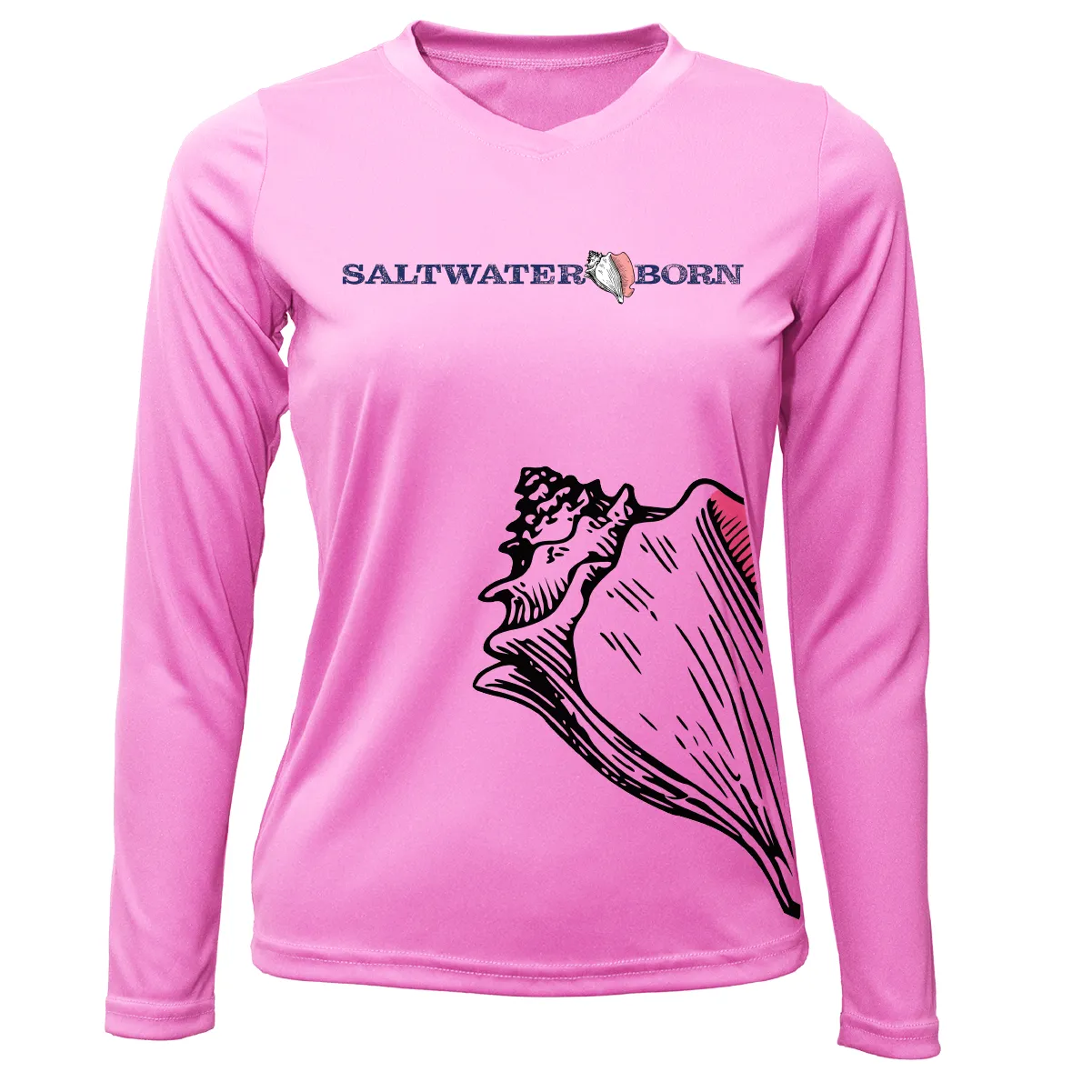Conch Wrap Long Sleeve UPF 50  Dry-Fit Shirt
