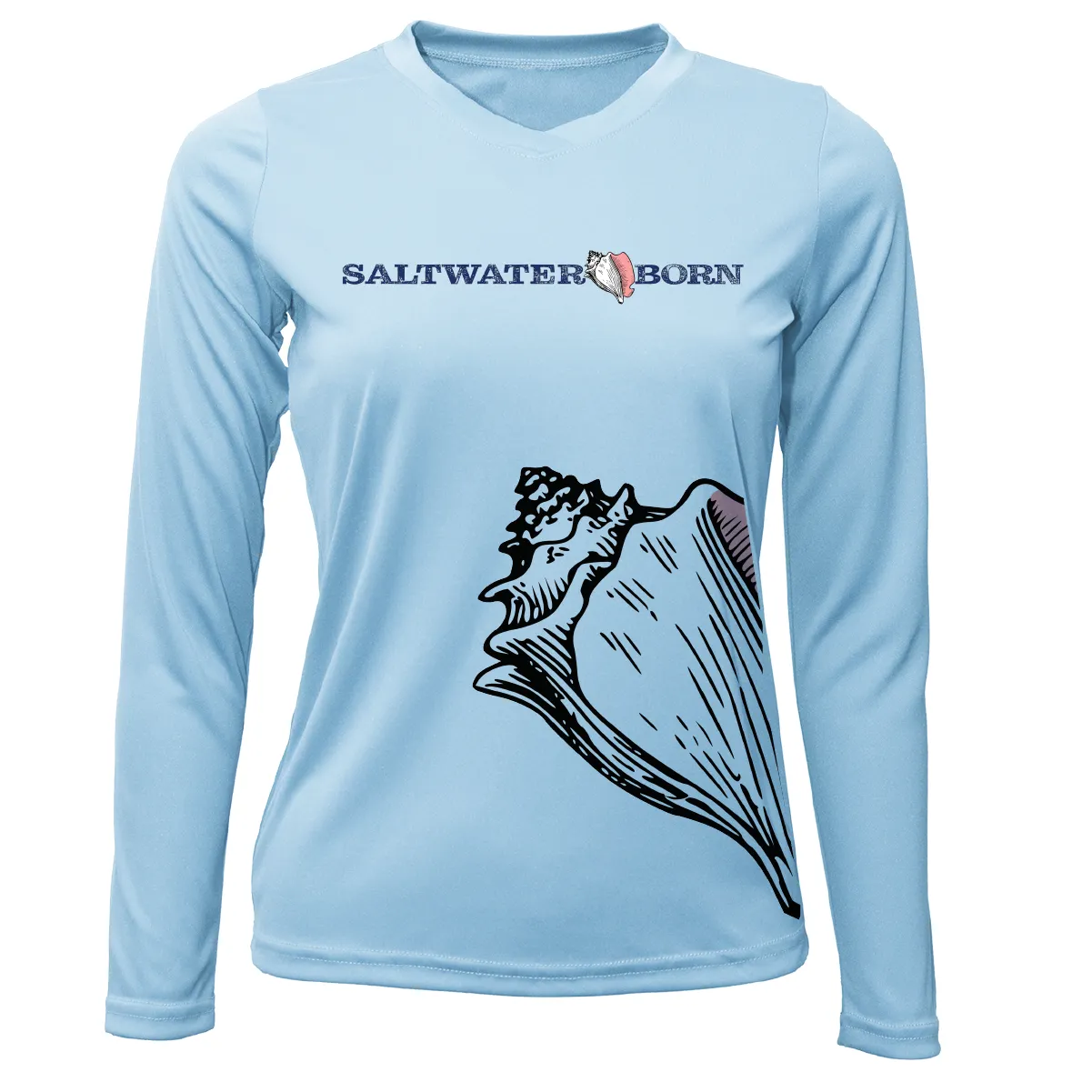 Conch Wrap Long Sleeve UPF 50  Dry-Fit Shirt