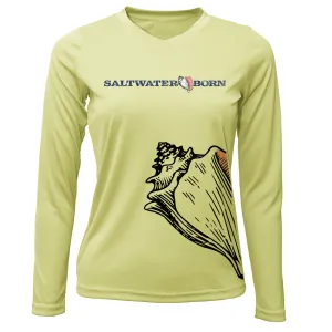 Conch Wrap Long Sleeve UPF 50  Dry-Fit Shirt