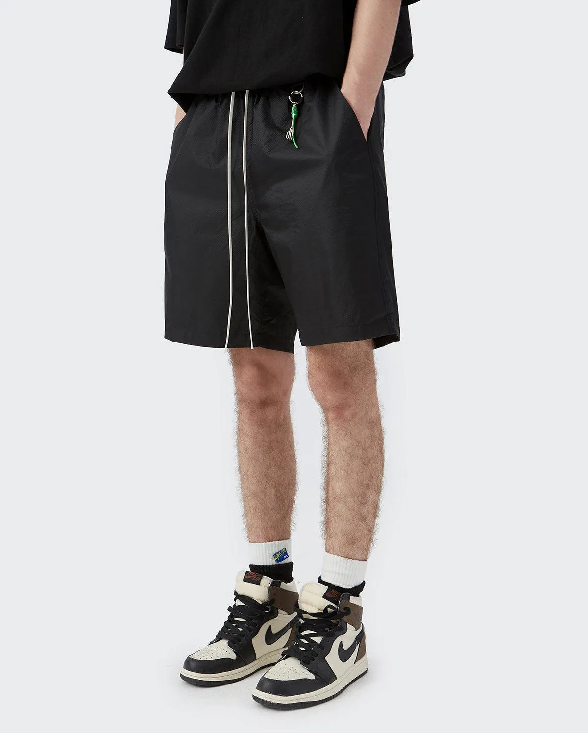 Concrete Nylon Short