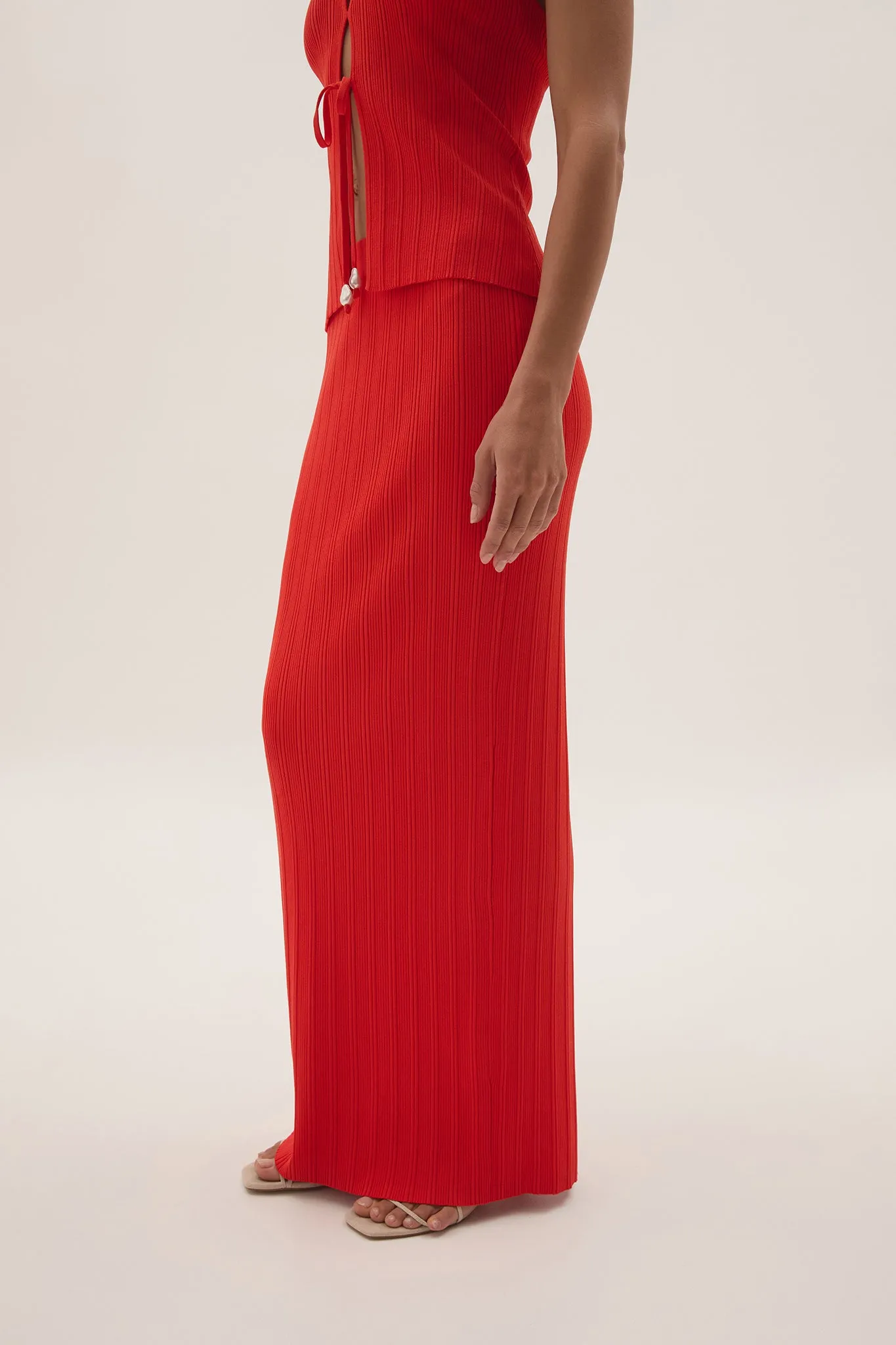 Coraline Ribbed Skirt