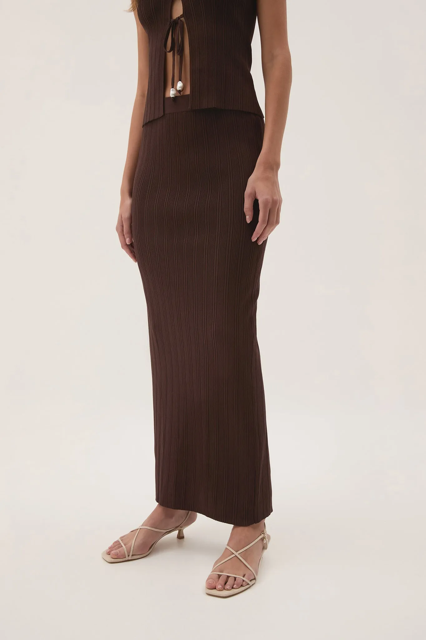 Coraline Ribbed Skirt