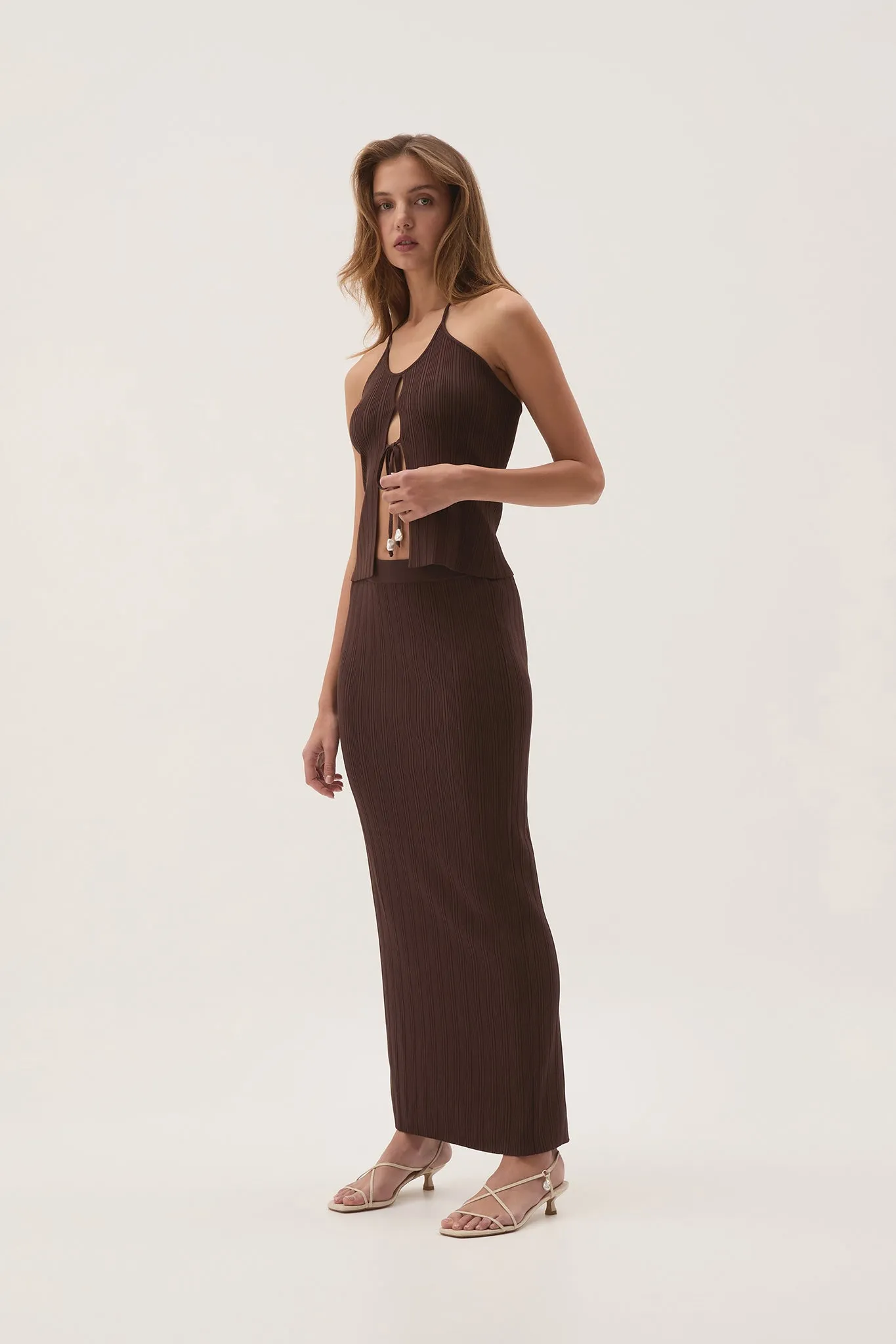 Coraline Ribbed Skirt