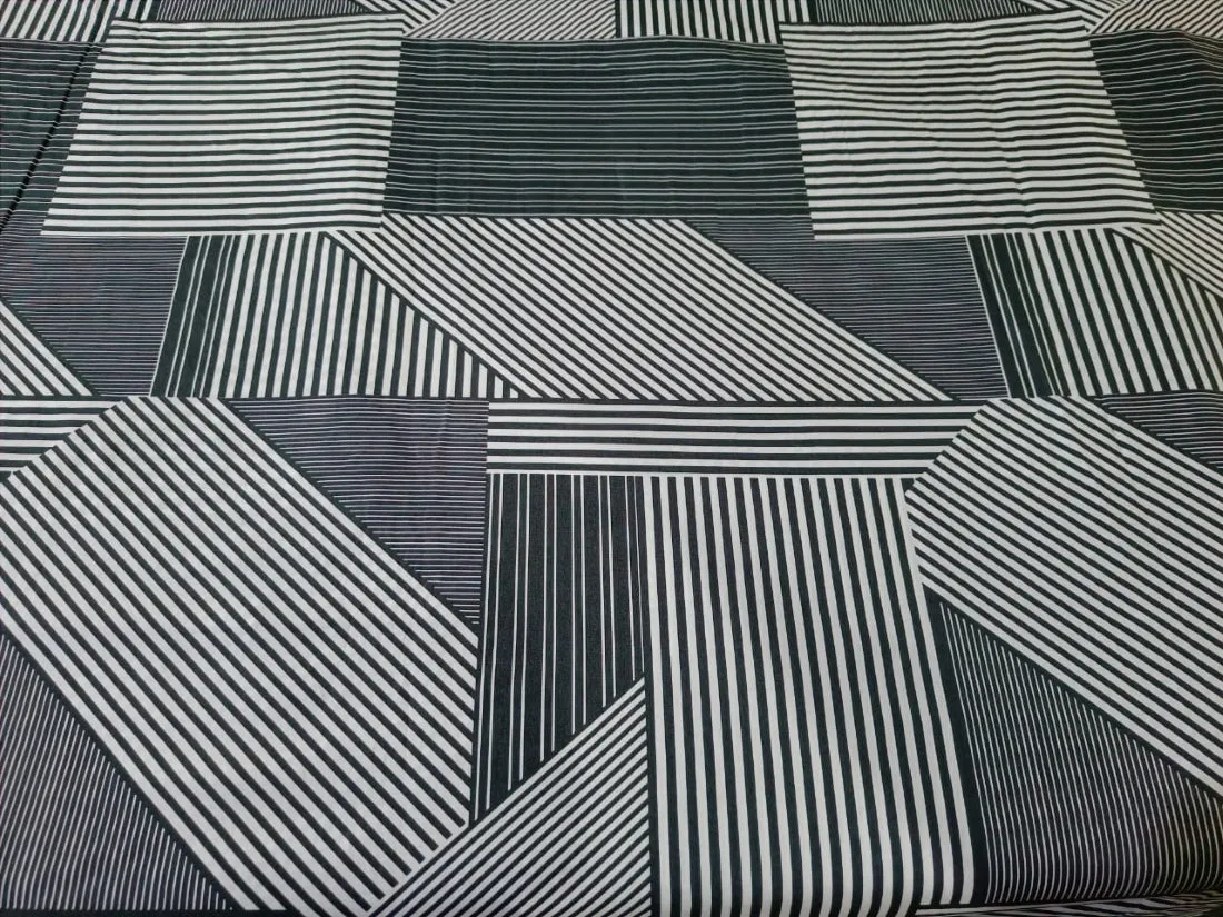 COTTON POPLIN PRINT JACK AND JONES 58" WIDE available in two designs