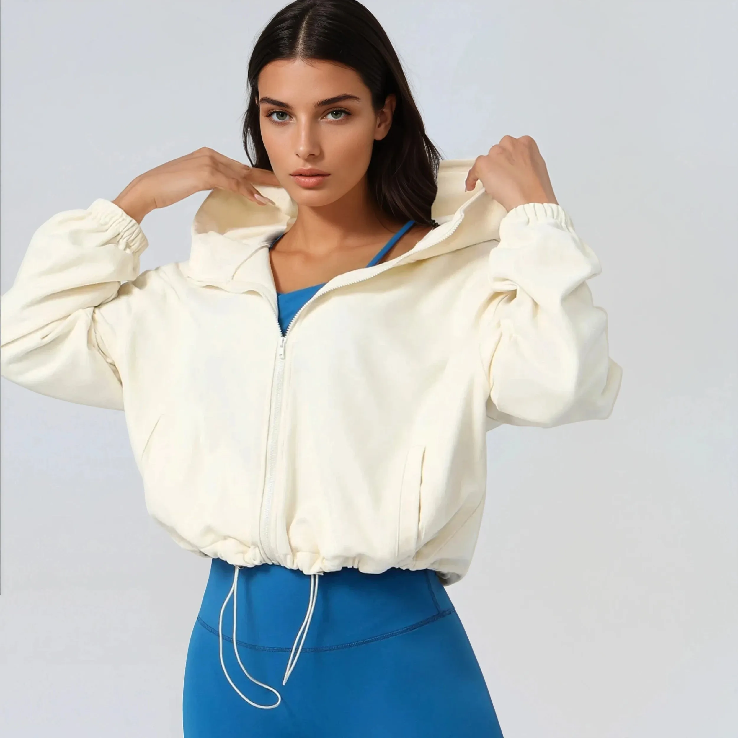 CozyHood Drawstring Jacket