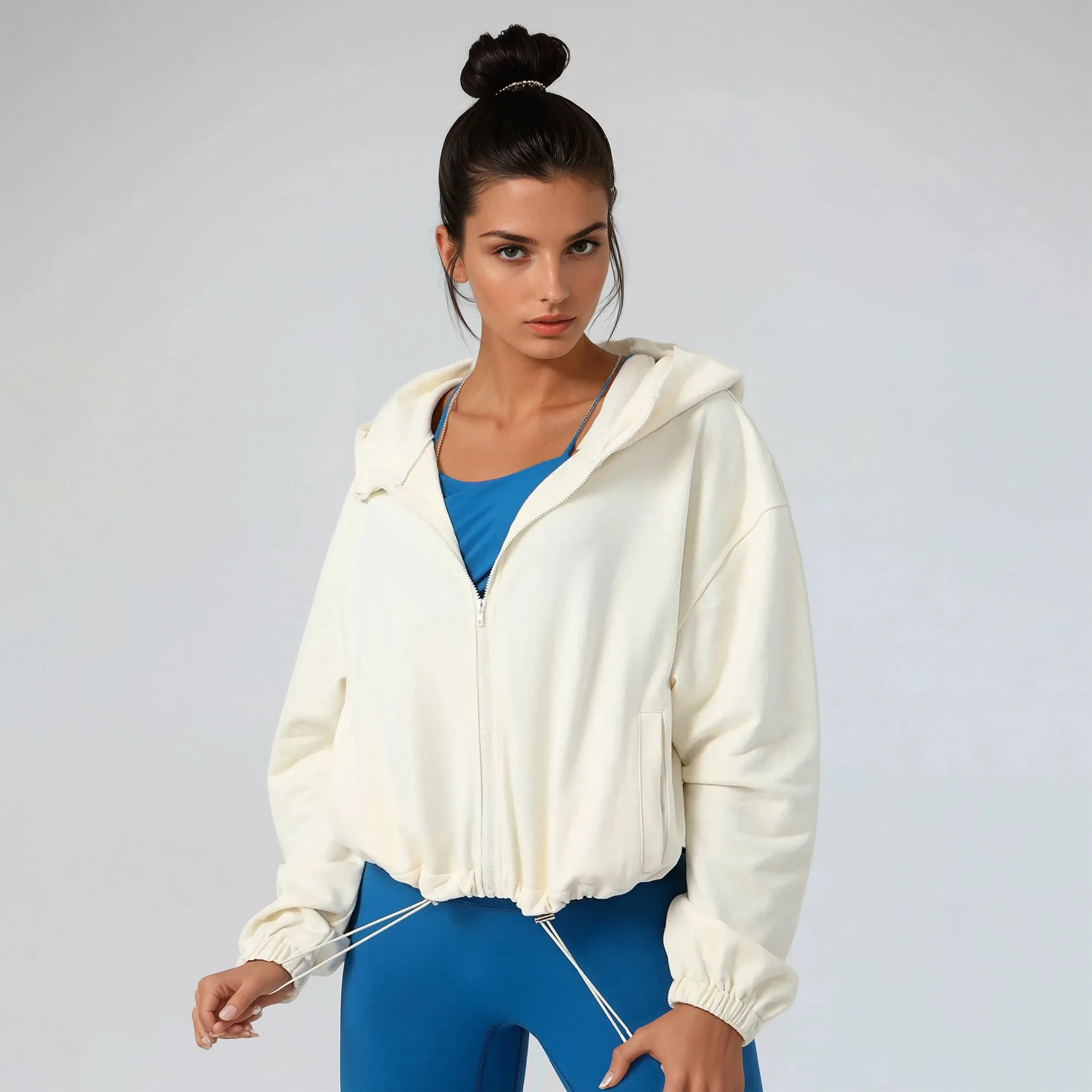 CozyHood Drawstring Jacket