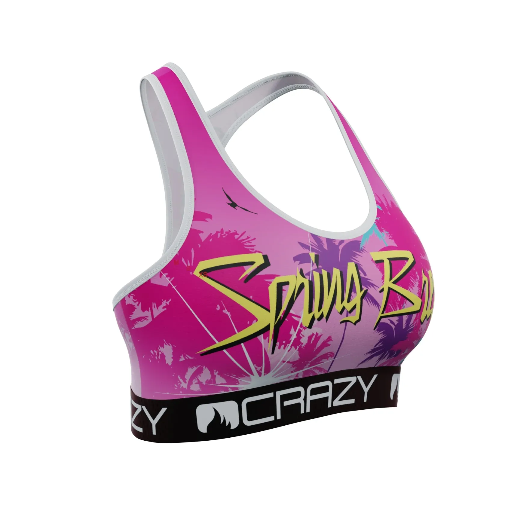 CRAZYBOXER MTV Spring Women's Sports Bra