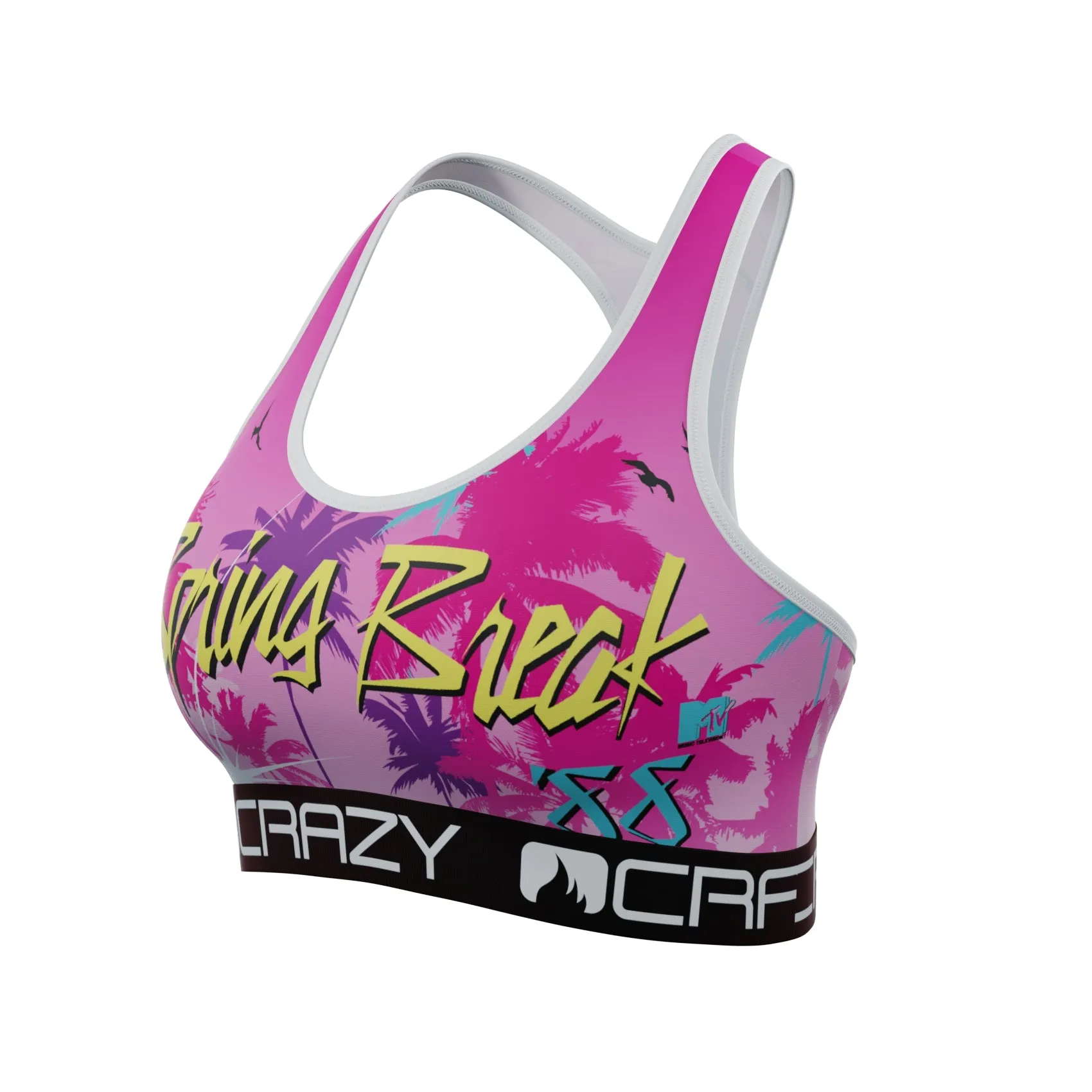 CRAZYBOXER MTV Spring Women's Sports Bra