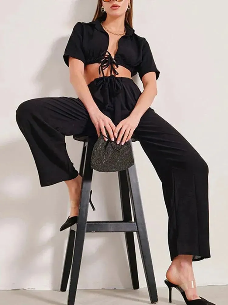 Crop Top Outfit Sets