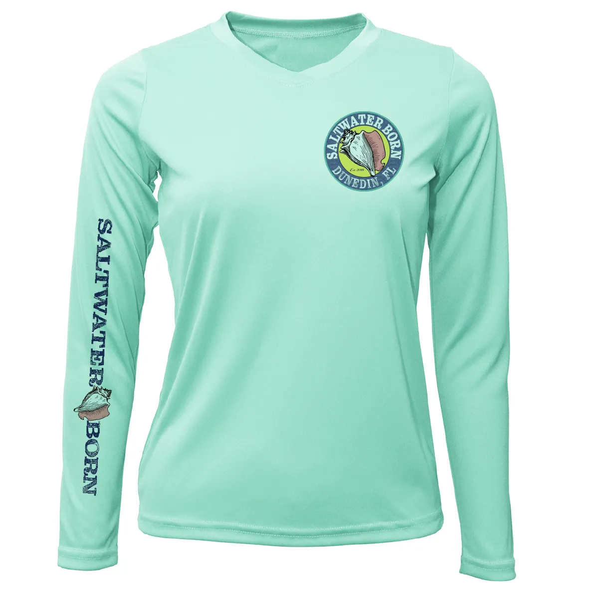 Dunedin, FL Kraken Women's Long Sleeve UPF 50  Dry-Fit Shirt