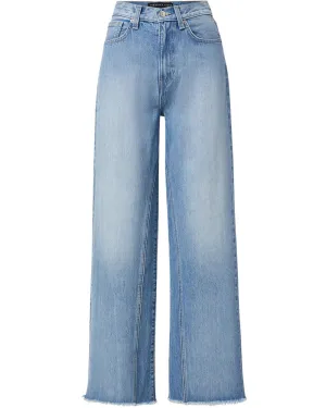 Dylan Wide Leg Jean in Tulum