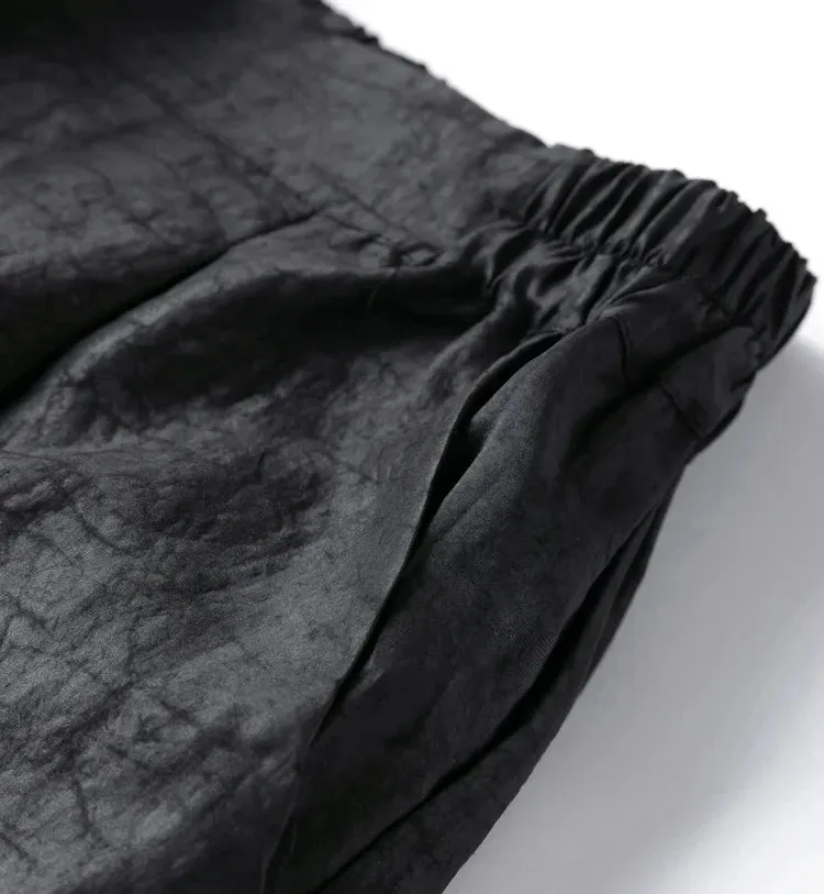 Elastic Waist Real Mulberry Silk Shorts