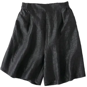 Elastic Waist Real Mulberry Silk Shorts