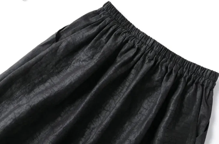 Elastic Waist Real Mulberry Silk Shorts