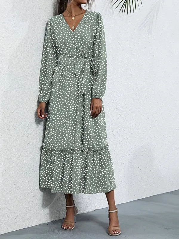 Elegant Black Polka Dot Dress for Women - A Timeless Wardrobe Staple
