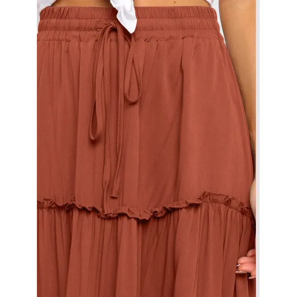 Fantaslook Women's High Waist Midi Pleated Skirts
