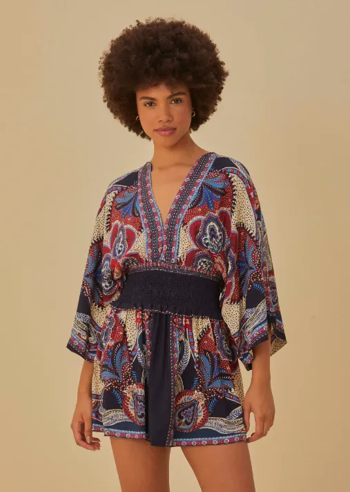 FARM LENCO SHORT DRESS