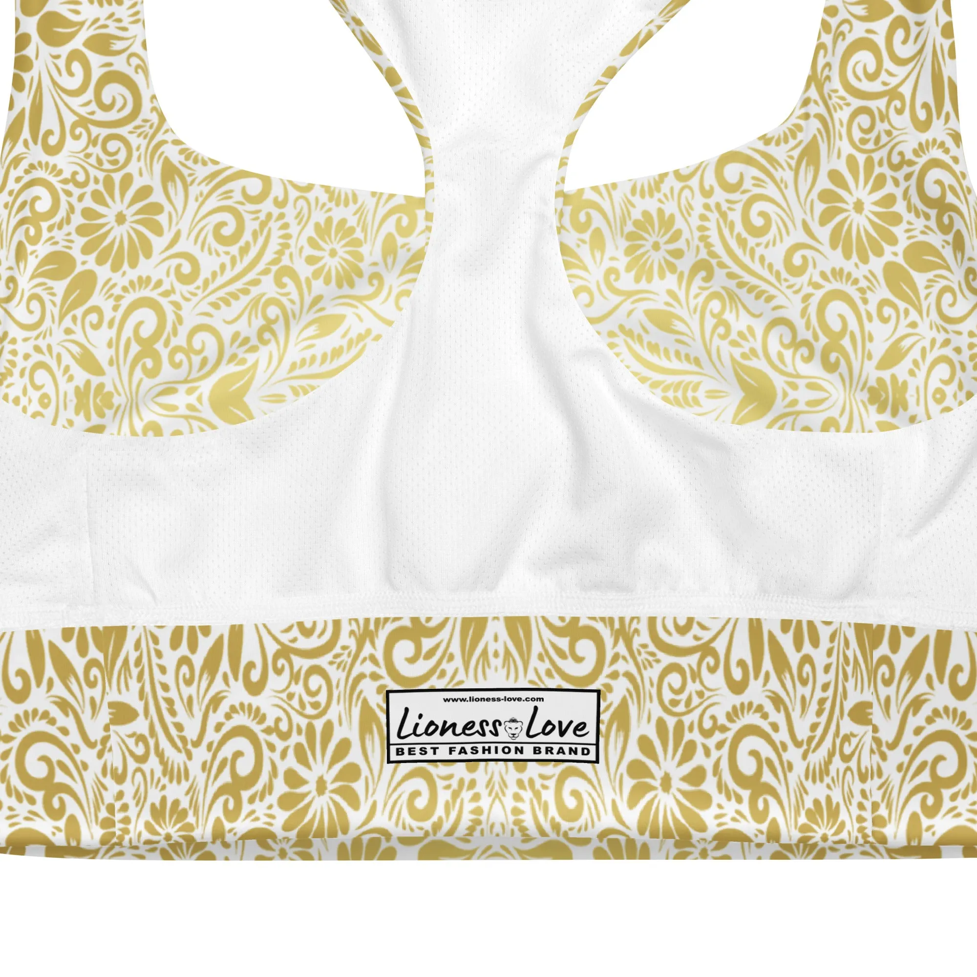 Fashionable Yoga Sports Bra, lioness-love
