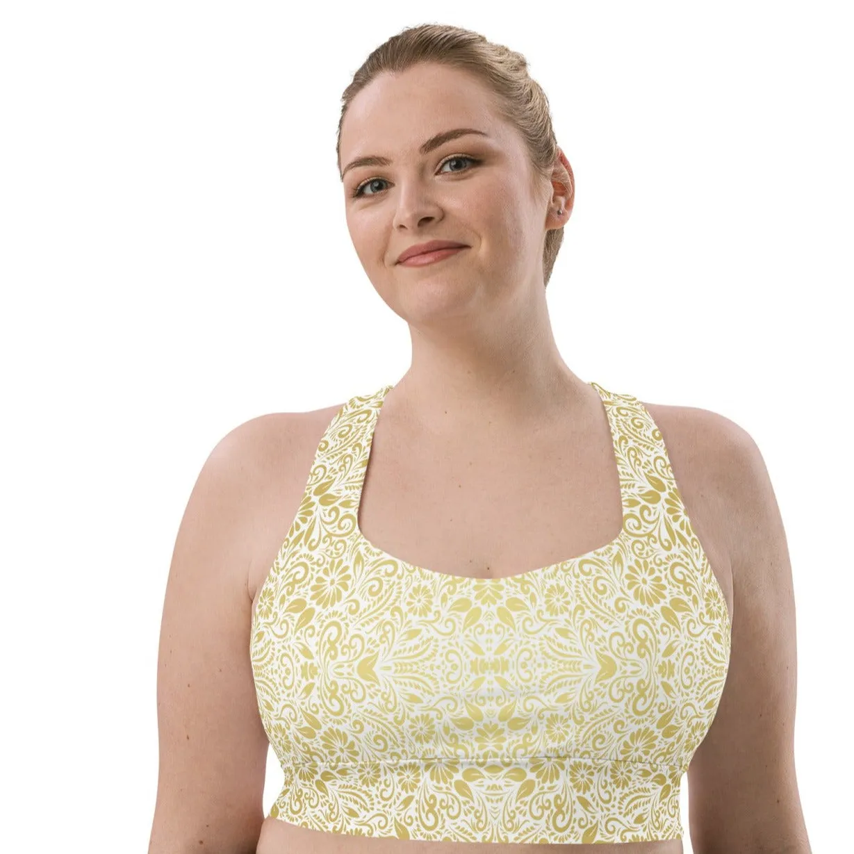 Fashionable Yoga Sports Bra, lioness-love