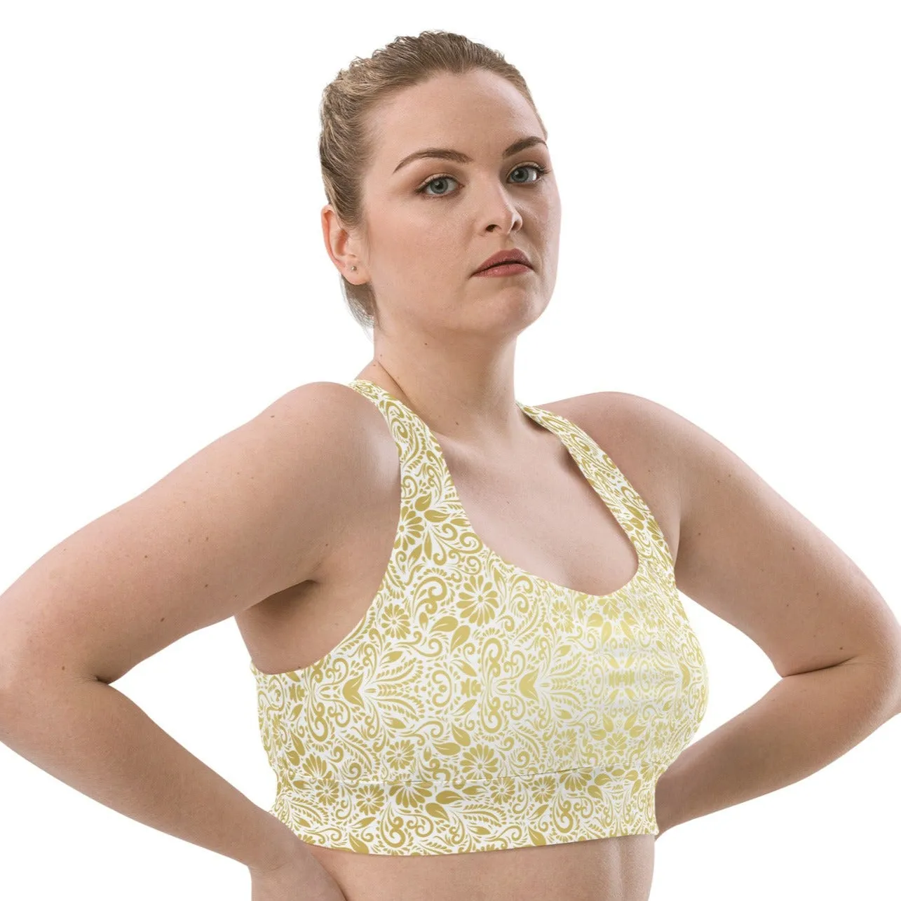 Fashionable Yoga Sports Bra, lioness-love