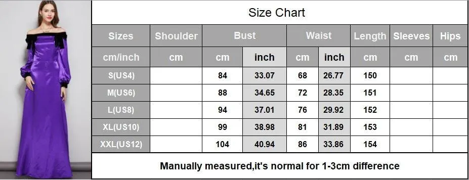 FashionSierra - Women's Party Prom Dresses Slash Neckline Long Sleeves Bow Detailing Elegant Maxi Designer Fashion Dresses