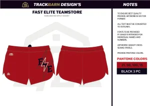 Fast-Elite- Womens Split Track Short