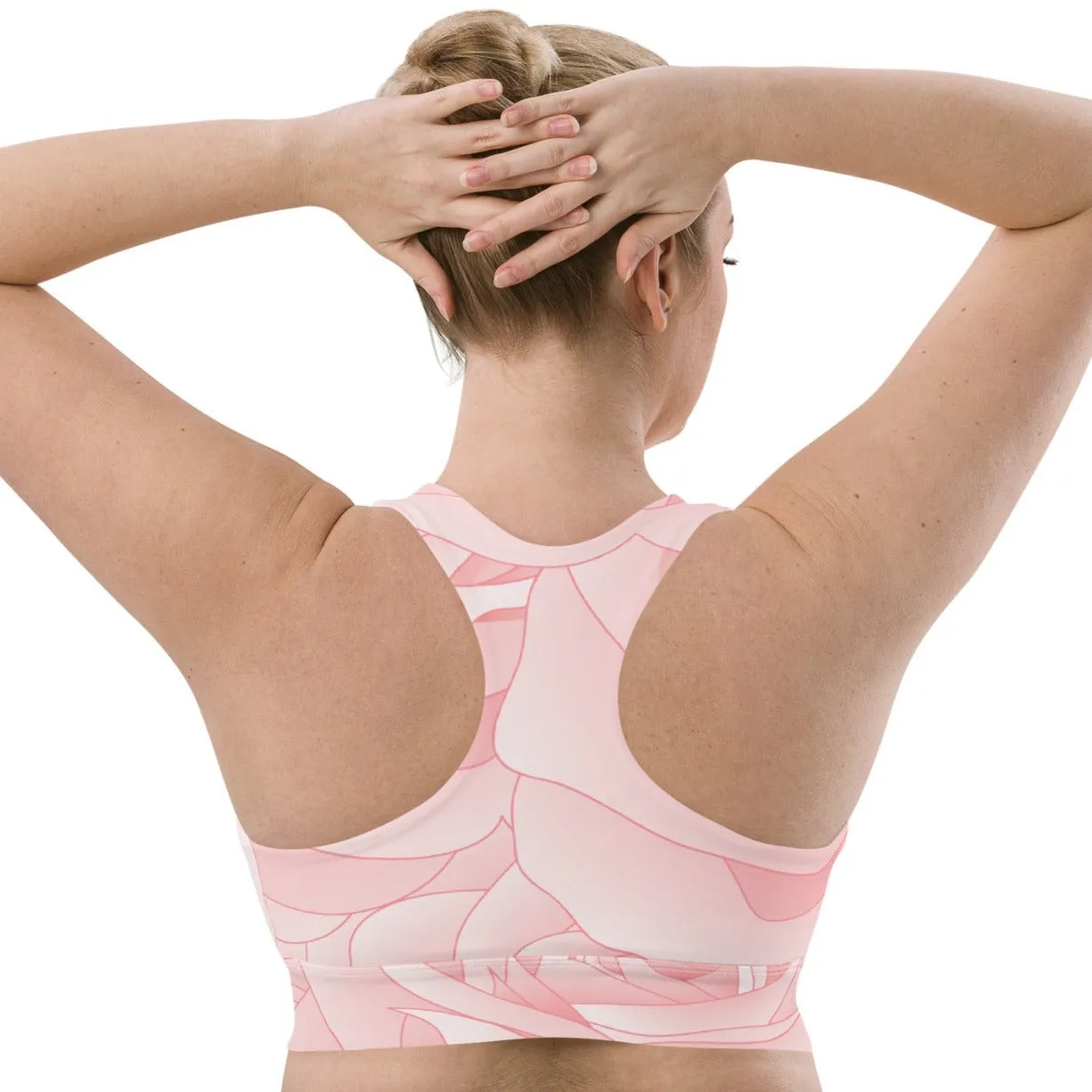 Floral Rose Sports Bra Activewear, lioness-love