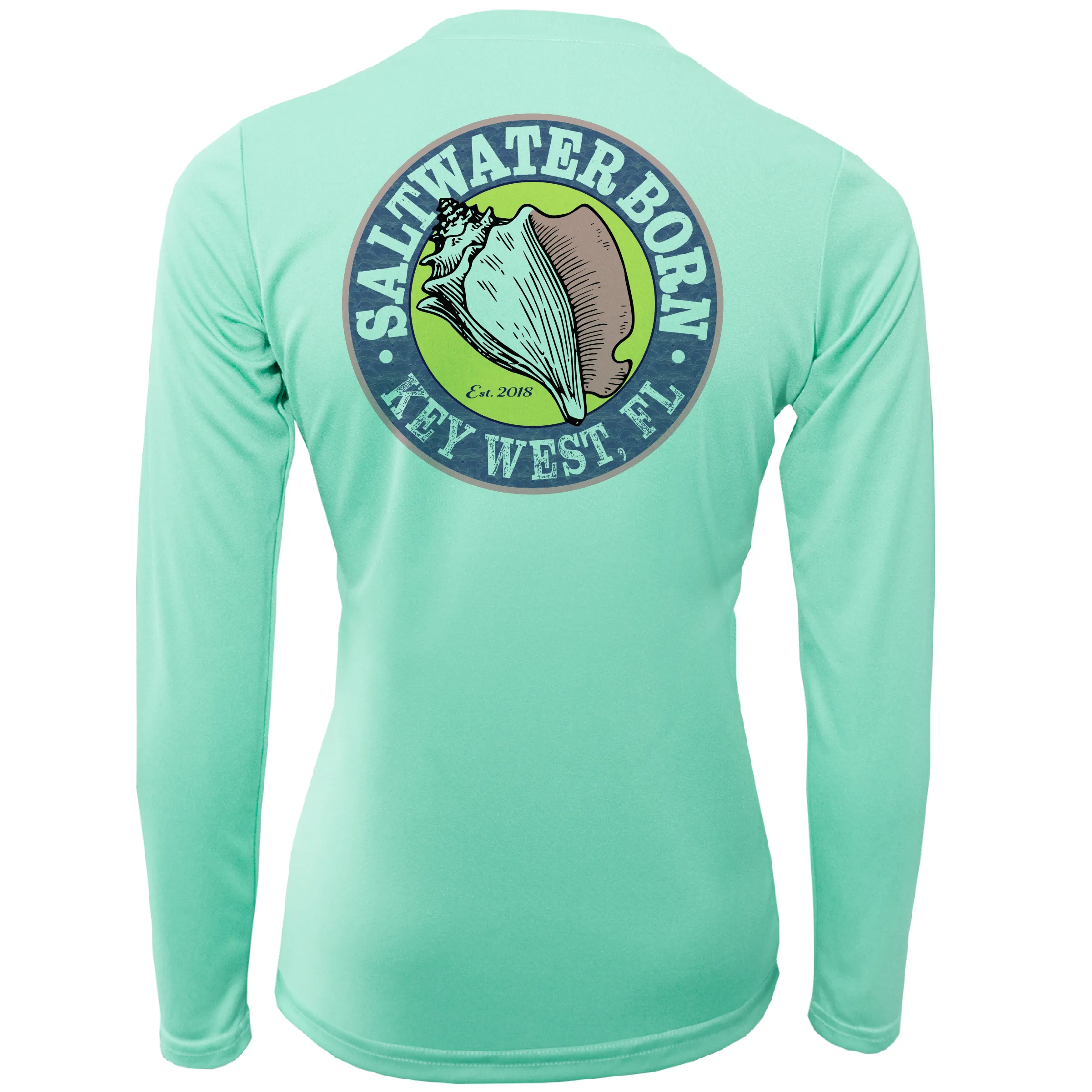 Florida Flag Long Sleeve UPF 50  Dry-Fit Shirt