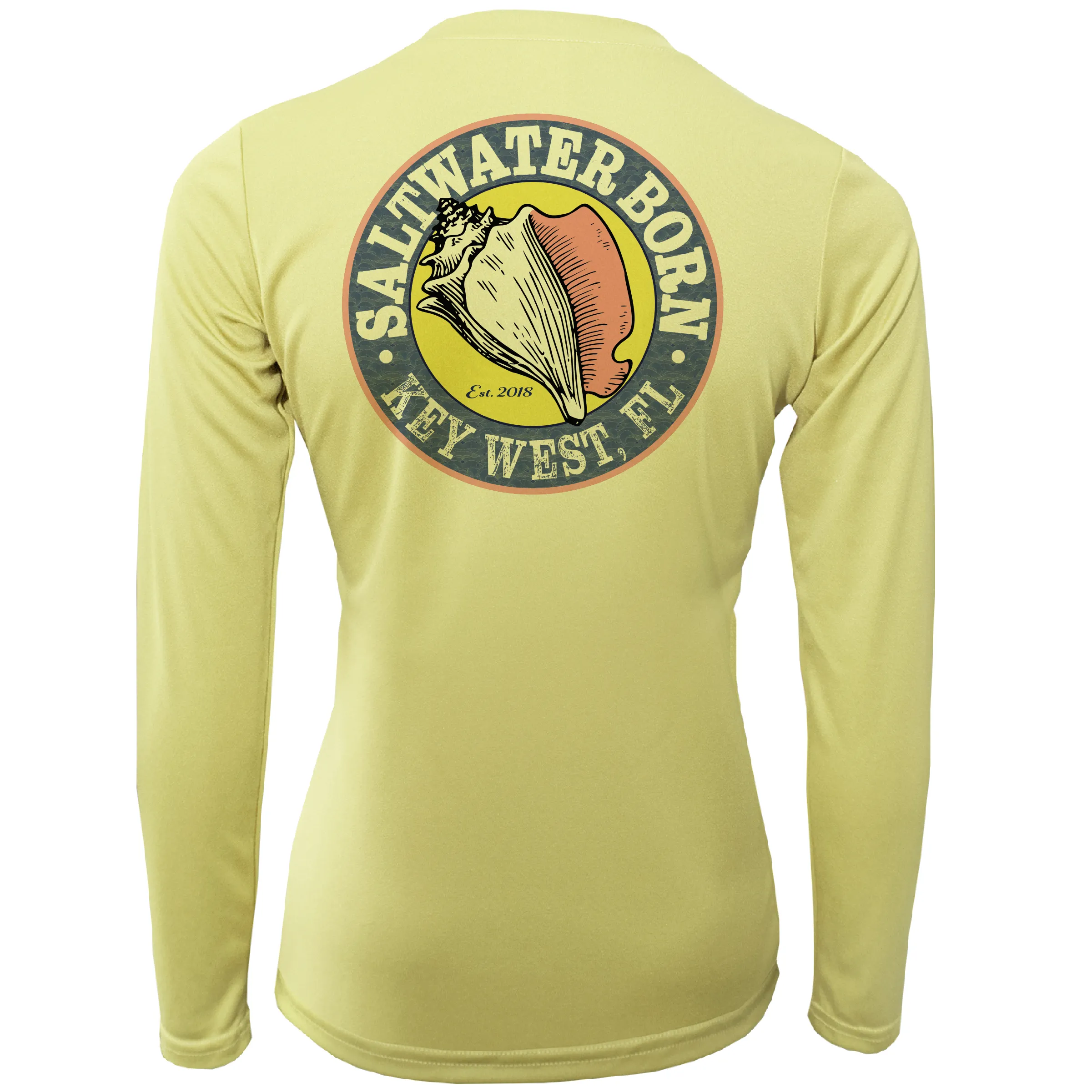 Florida Flag Long Sleeve UPF 50  Dry-Fit Shirt