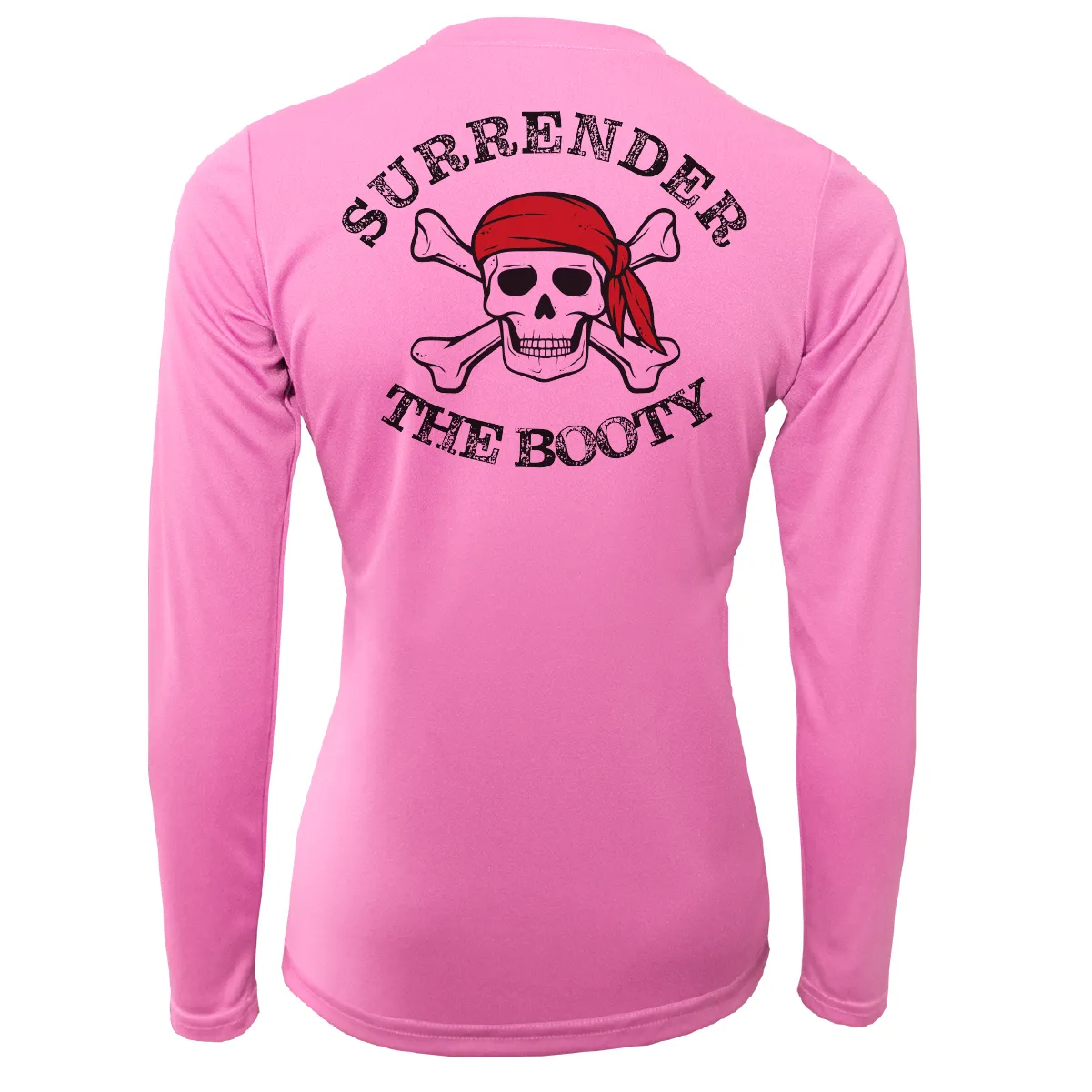 Florida Freshwater Born "Surrender The Booty" Women's Long Sleeve UPF 50  Dry-Fit Shirt